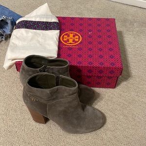 Tory Burch Gray Suede